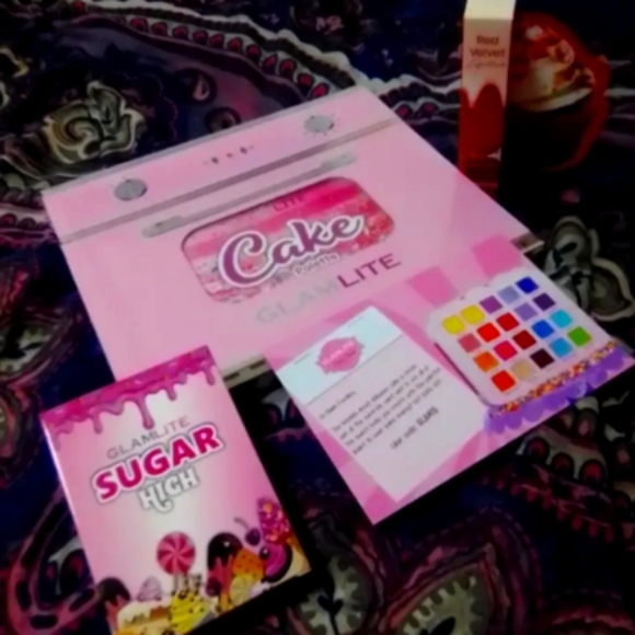Mikayla Glamlite make up products and bath and body work bundles